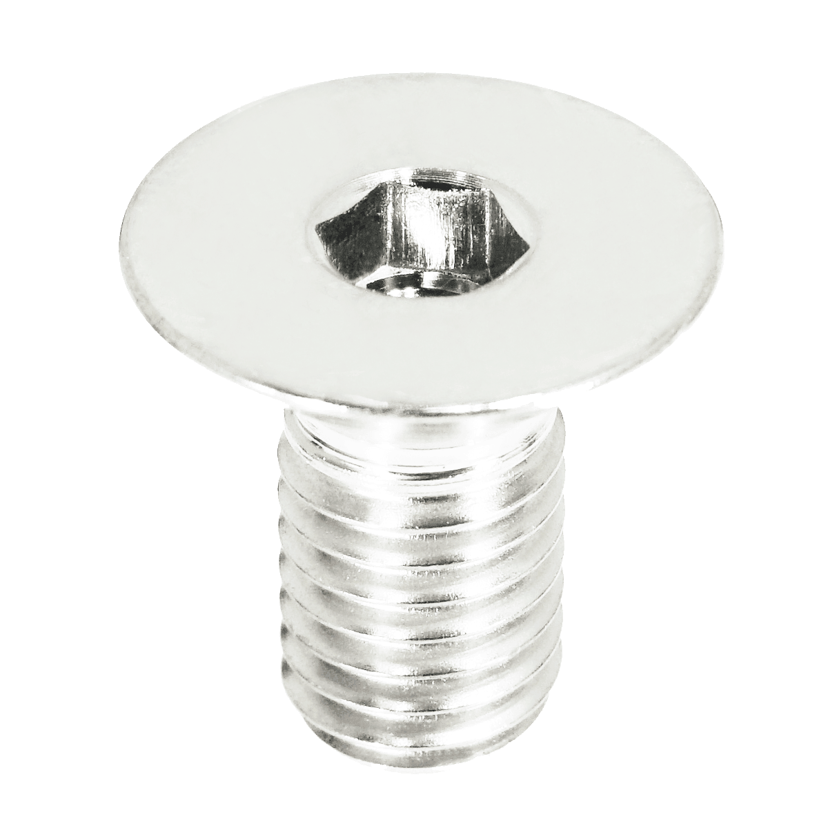 ZSPEC M5-0.8x25mm Flat-Head FHSC Fastener/Bolt, Titanium Grade-5, Per Each - Howling Moto