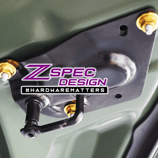 ZSPEC M10-1.25 Metric Flare Nuts, Titanium Grade-5, Sold Per Nut - Howling Moto