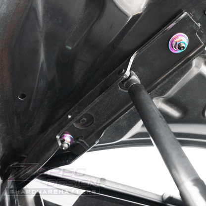 ZSPEC M10-1.25 Metric Flare Nuts, Titanium Grade-5, Sold Per Nut - Howling Moto