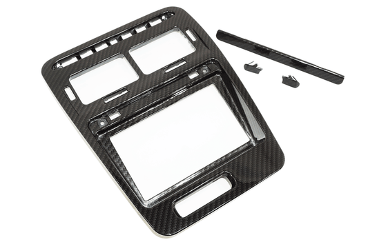 ZSPEC LHD Hydro-Dipped Double-Din Radio Bezel w/Brackets, Nissan Z32 300zx - Howling Moto