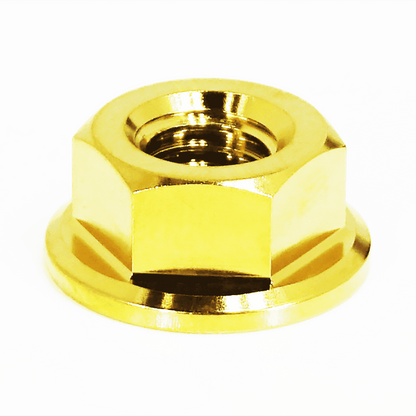 ZSPEC M8-1.25 Metric Flare Nut, Titanium Grade-5, Per Each - Howling Moto