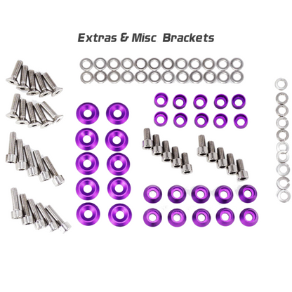 ZSPEC Stage-3 Dress Up Bolts® Kit for Nissan Skyline GT-R/GTR R32/R33/R34, Stainless & Billet - Howling Moto