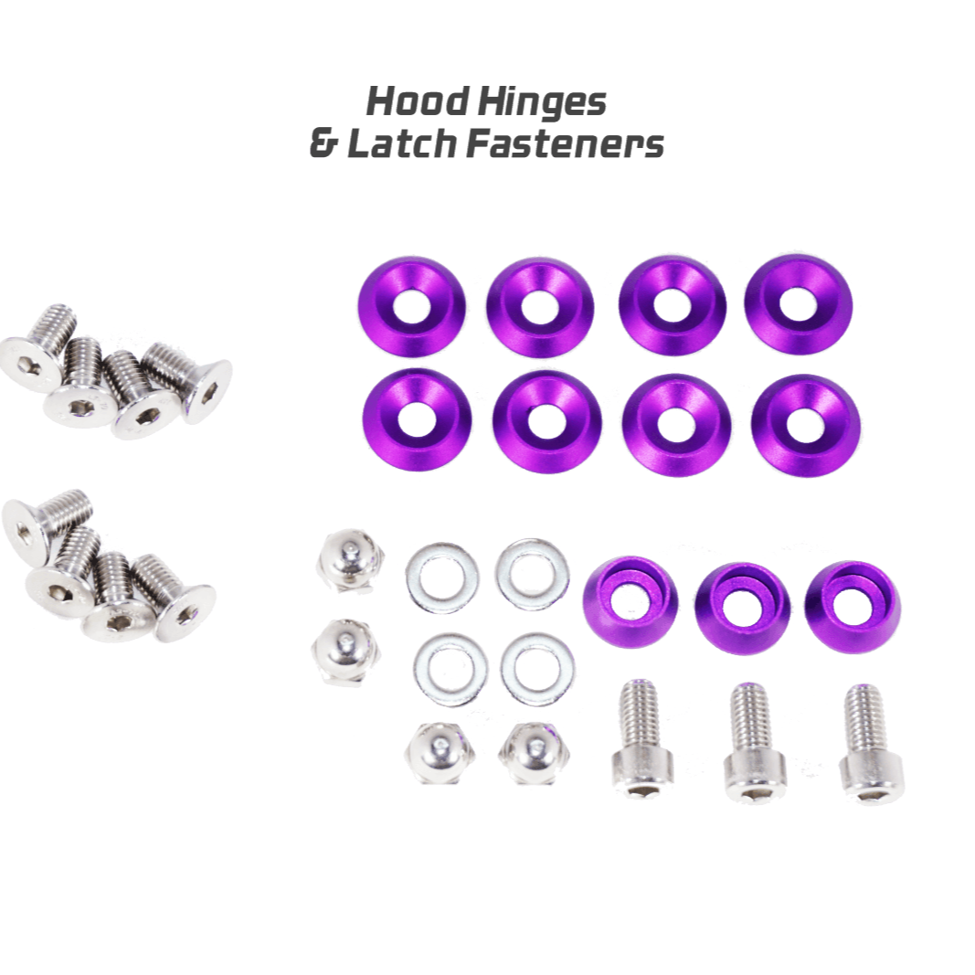 ZSPEC Stage-3 Dress Up Bolts® Kit for Nissan Skyline GT-R/GTR R32/R33/R34, Stainless & Billet - Howling Moto