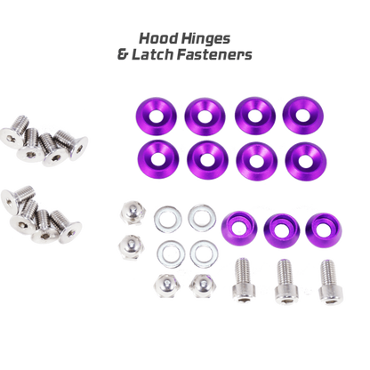 ZSPEC Stage-3 Dress Up Bolts® Kit for Nissan Skyline GT-R/GTR R32/R33/R34, Stainless & Billet - Howling Moto
