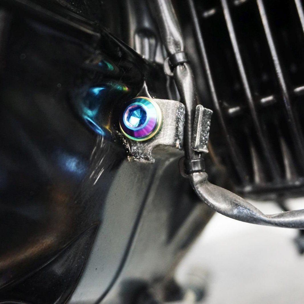 ZSPEC Dress-Up Bolts® Hardware Kit for the 2021+ Honda Grom Platform, Titanium - Howling Moto