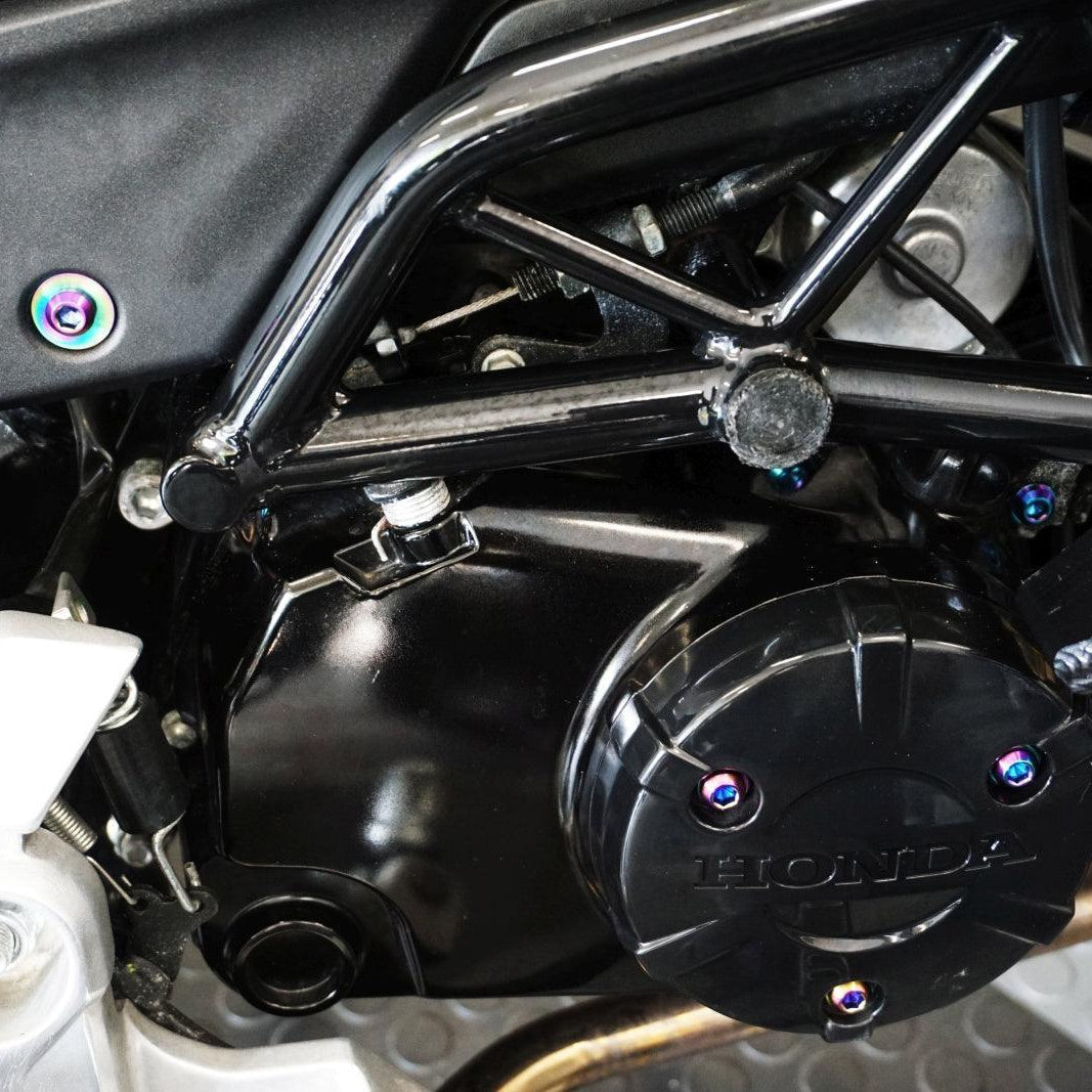 ZSPEC Dress-Up Bolts® Hardware Kit for the pre-2020 Honda Grom Platform, Titanium - Howling Moto