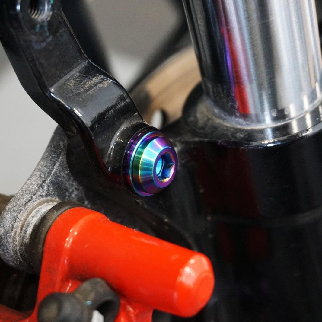 ZSPEC Dress-Up Bolts® Hardware Kit for the pre-2020 Honda Grom Platform, Titanium - Howling Moto