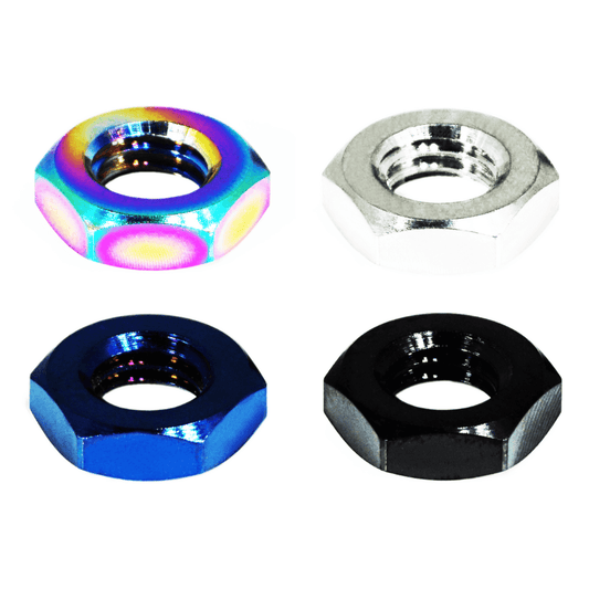 ZSPEC M8-1.25 Metric Jam Nut, Grade-5 Titanium, Per Each - Howling Moto
