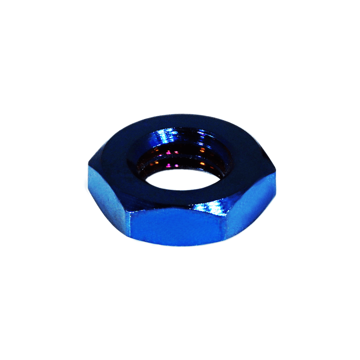 ZSPEC M8-1.25 Metric Jam Nut, Grade-5 Titanium, Per Each - Howling Moto