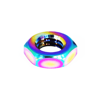 ZSPEC M8-1.25 Metric Jam Nut, Grade-5 Titanium, Per Each - Howling Moto