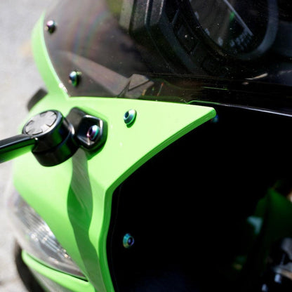 ZSPEC Titanium Dress Up Bolts® Fastener Kit for the Kawasaki Ninja 636 ZX6R - Howling Moto