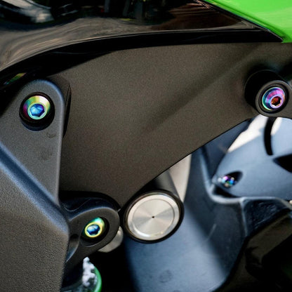 ZSPEC Titanium Dress Up Bolts® Fastener Kit for the Kawasaki Ninja 636 ZX6R - Howling Moto