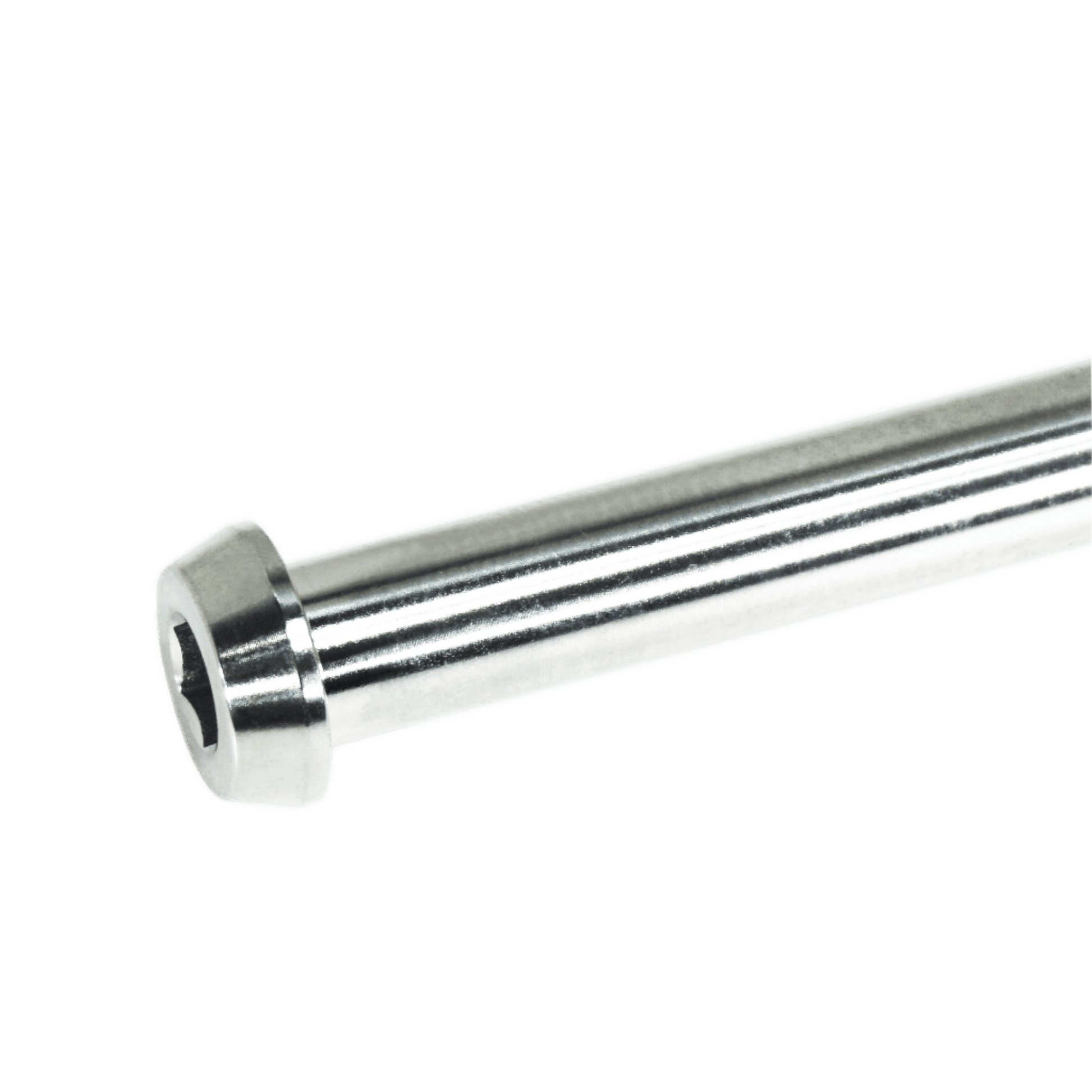 ZSPEC M6-1.0x55mm Shoulder Bolt, 47.5mm Shoulder/Shank Length, Grade-5 Titanium - Howling Moto