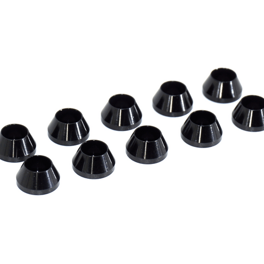 ZSPEC M2 Angled Cup Finish Washers for SHSC Socket-Cap Fasteners, 10-Pack - Howling Moto