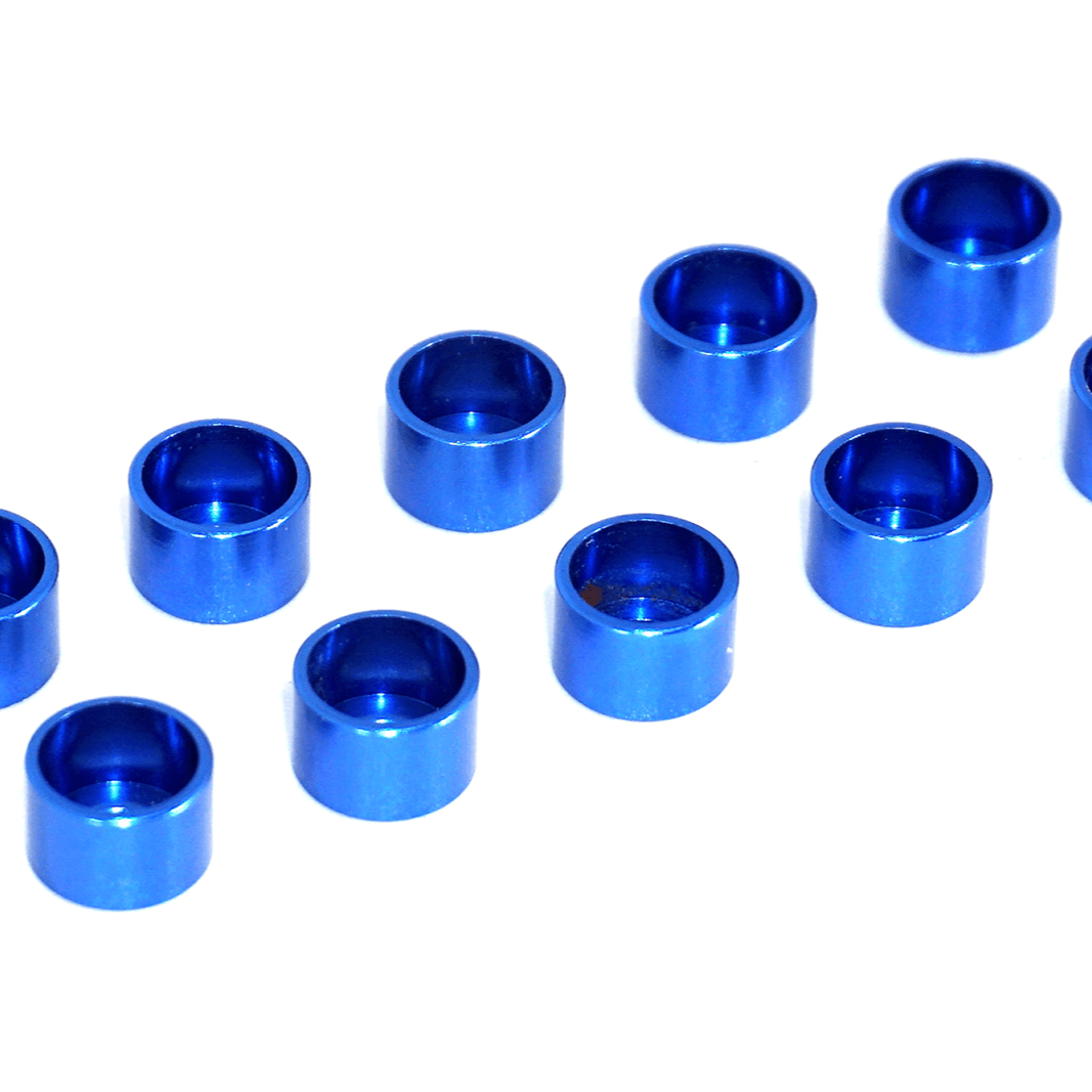 ZSPEC M3 Straight Cup Finish Washers for M3 SHSC Socket-Cap Fasteners, Billet, 10-Pack - Howling Moto