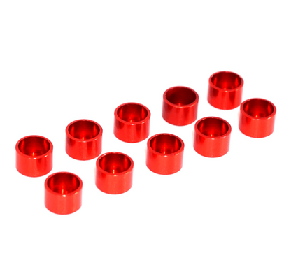 ZSPEC Billet Straight Cup Finish Washers for M2 SHSC Socket-Cap Fasteners, 10-Pack - Howling Moto