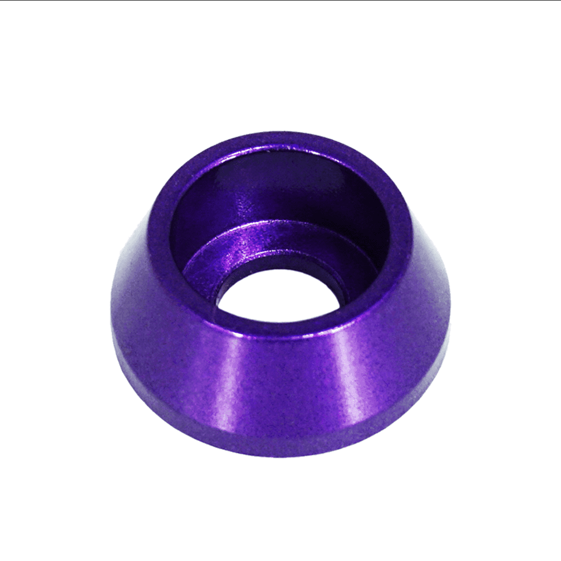 ZSPEC SHSC M5x20mm Bolts w/Angled Finish Washers, Stainless & Billet, Sold as 10-Pack - Howling Moto