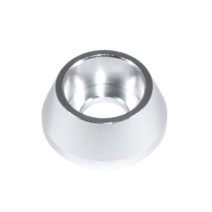 ZSPEC M5 Billet Angled Cup Finish Washers for SHSC Socket-Cap Fasteners, Billet, 10-Pack - Howling Moto