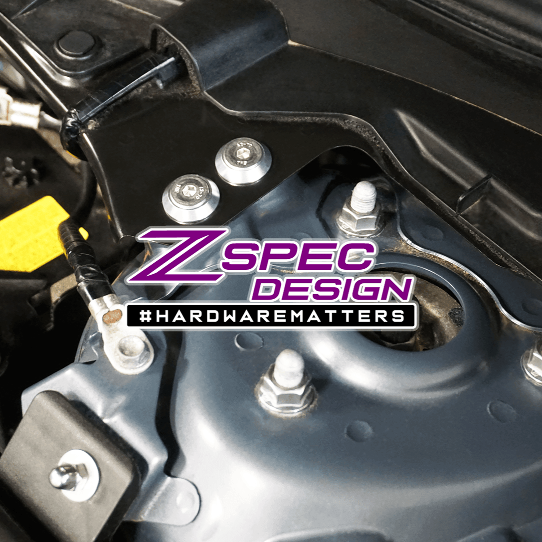 ZSPEC Stage-1 Dress Up Bolts® Fastener Kit for '17-23 Mazda CX-5, Stainless & Billet - Howling Moto