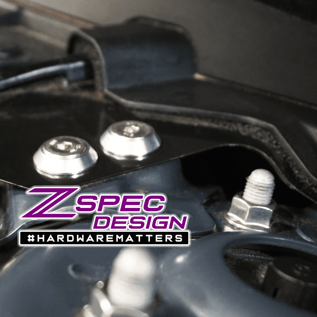 ZSPEC Stage-2 Dress Up Bolts® Fastener Kit for '17-23 Mazda CX-5, Stainless & Billet - Howling Moto