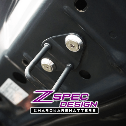 ZSPEC Stage-1 Dress Up Bolts® Fastener Kit for '16-23 Mazda CX-9, Stainless & Billet - Howling Moto