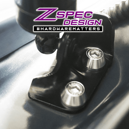 ZSPEC Stage-2 Dress Up Bolts® Fastener Kit for '16-23 Mazda CX-9, Stainless & Billet - Howling Moto