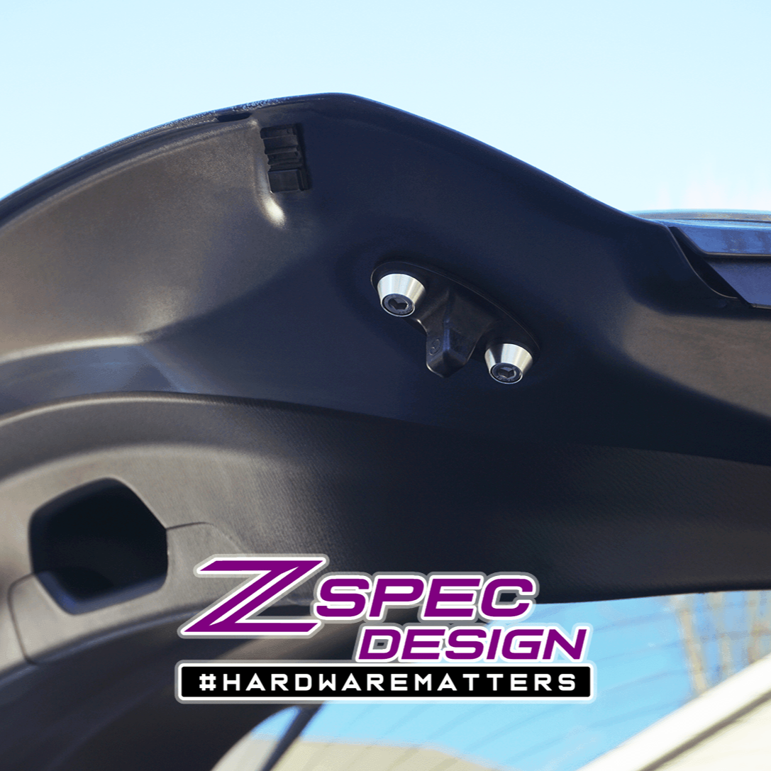 ZSPEC Stage-1 Dress Up Bolts® Fastener Kit for '16-23 Mazda CX-9, Stainless & Billet - Howling Moto