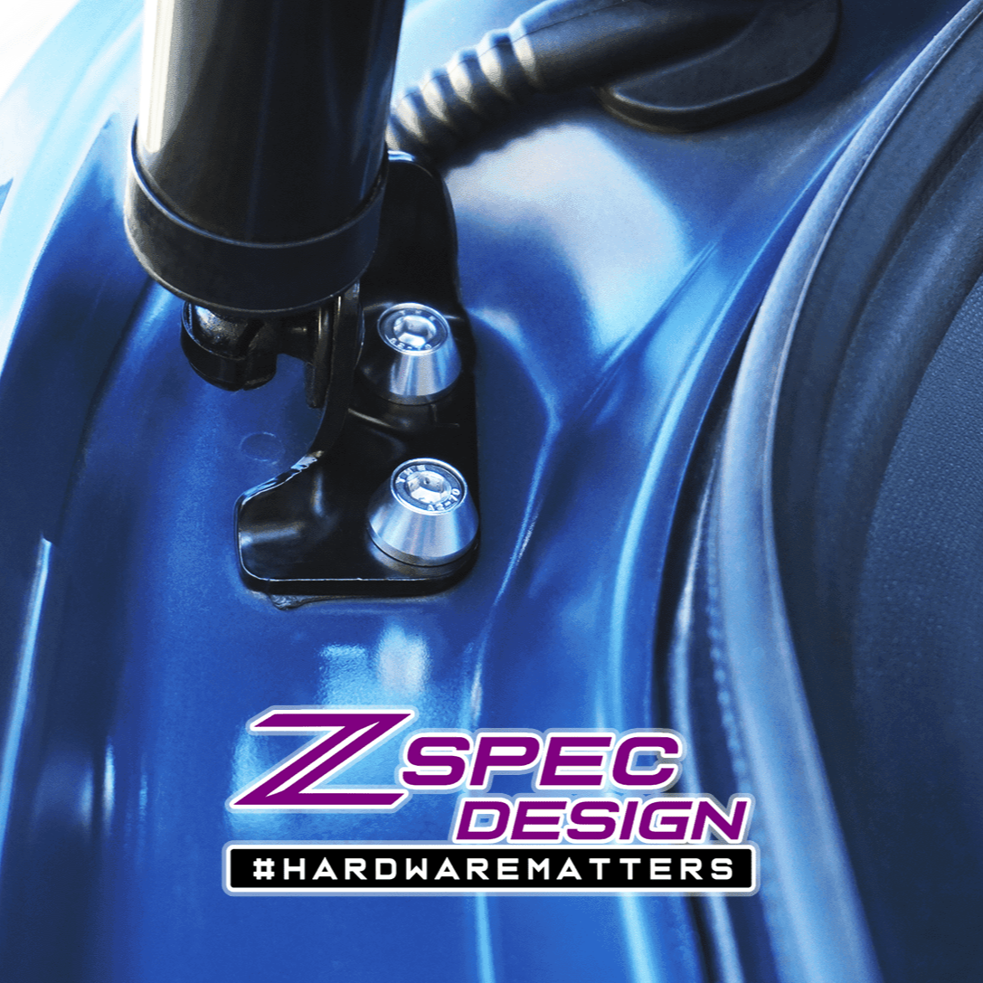 ZSPEC Stage-2 Dress Up Bolts® Fastener Kit for '17-23 Mazda CX-5, Stainless & Billet - Howling Moto