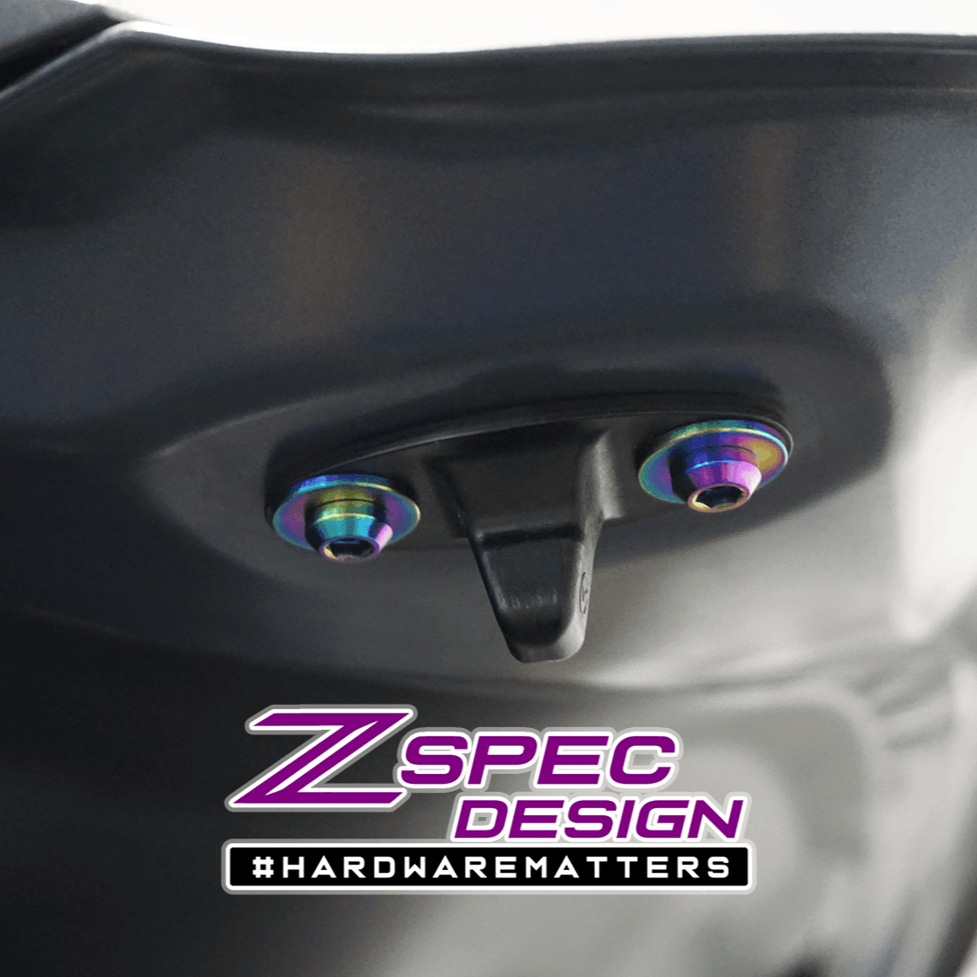 ZSPEC Stage-2 Dress Up Bolts® Fastener Kit for '16-23 Mazda CX-9, Titanium - Howling Moto