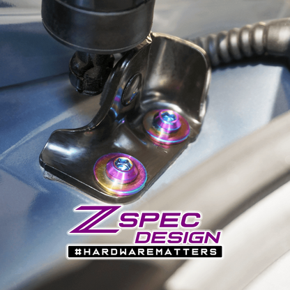 ZSPEC Stage-2 Dress Up Bolts® Fastener Kit for '17-23 Mazda CX-5, Titanium - Howling Moto