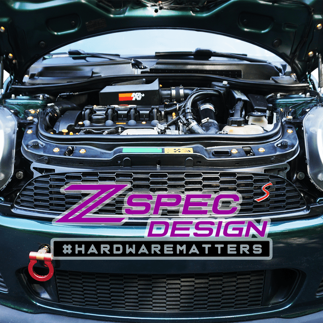 ZSPEC Stage-3 Dress Up Bolts® Fastener Kit for '06-13 Mini R56 Hatch/Hard-Top, Stainless & Billet - Howling Moto