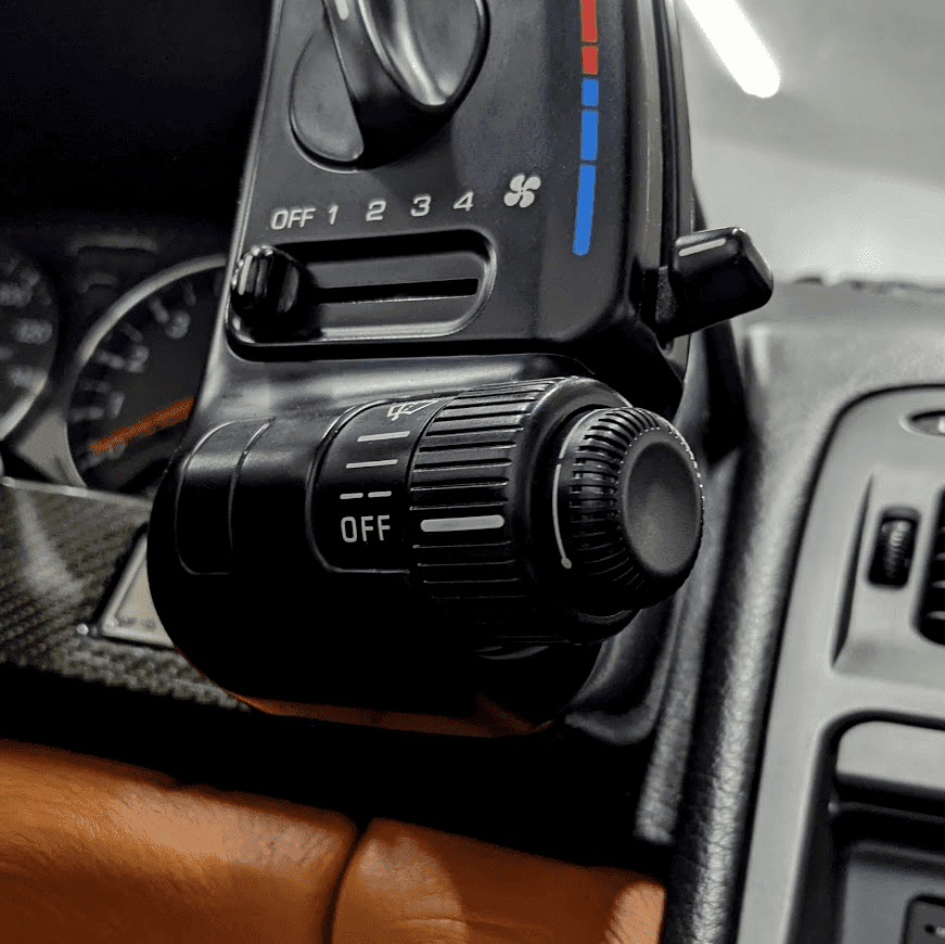 ZSPEC LHD Wiper Control Knobs for '90+ Nissan 300zx Z32, Mode & Interval Knobs - Howling Moto
