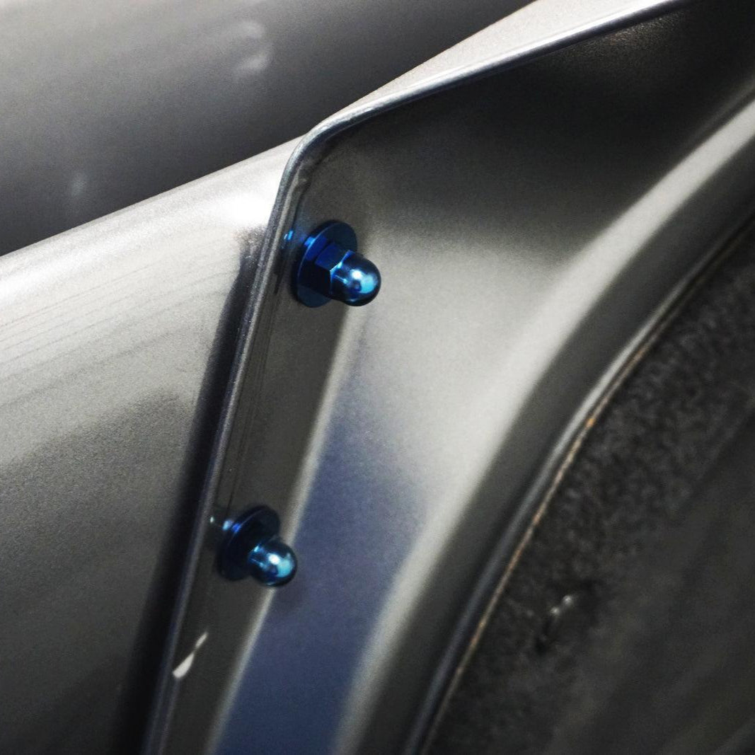 ZSPEC Trunk Area Dress Up Bolts® Fastener Kit for '09-23 Nissan GTR (R35), Titanium - Howling Moto