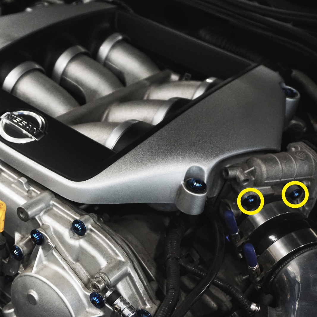 ZSPEC Throttle Bodies Fastener Kit for Nissan Skyline GT-R/GTR R35, Grade-5 Titanium - Howling Moto