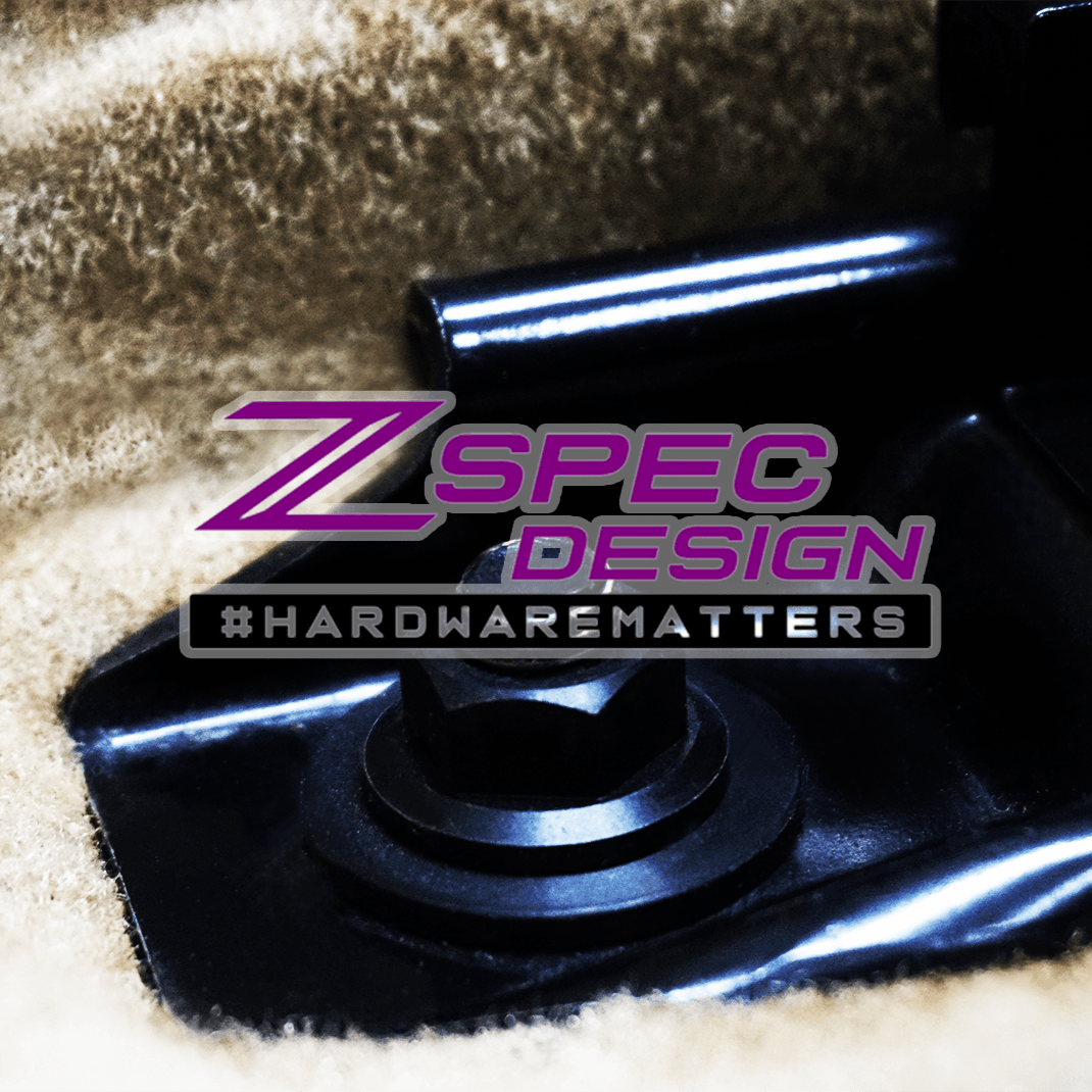 ZSPEC Seat Dress Up Bolts® Fastener Kit for '90-99 Nissan 300zx Z32, Titanium - Howling Moto