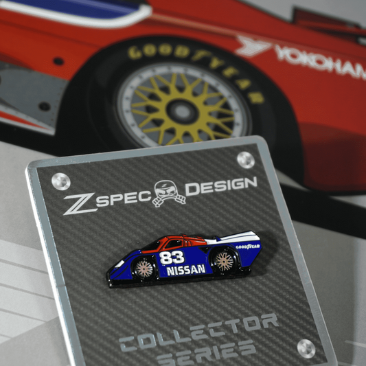 ZSPEC Nissan #83 GTP Race-Car Tribute Lapel / Hat Pin - Howling Moto