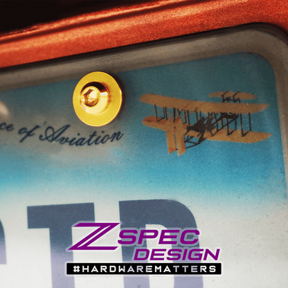 ZSPEC Stage-1 Dress Up Bolts® Hardware Kit for Nissan 300zx Z32, Titanium - Howling Moto