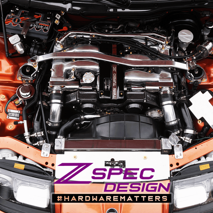 ZSPEC Stage-3 Dress Up Bolts® Hardware Kit for Nissan 300zx Z32, Titanium - Howling Moto