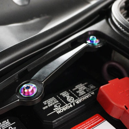 ZSPEC Plastic-Clips Replacement Kit for '09-20 Nissan 370z Z34, Grade-5 Titanium - Howling Moto