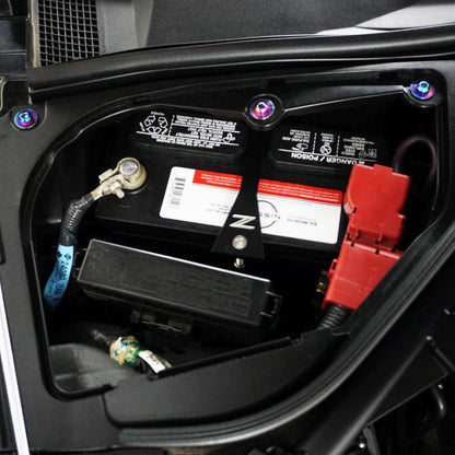 ZSPEC Plastic-Clips Replacement Kit for '09-20 Nissan 370z Z34, Grade-5 Titanium - Howling Moto