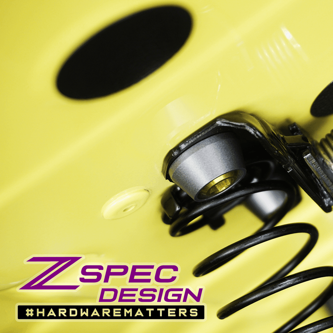 ZSPEC Stage-1 Dress Up Bolts® Hardware Kit for Nissan Z RZ34, Titanium & Billet - Howling Moto