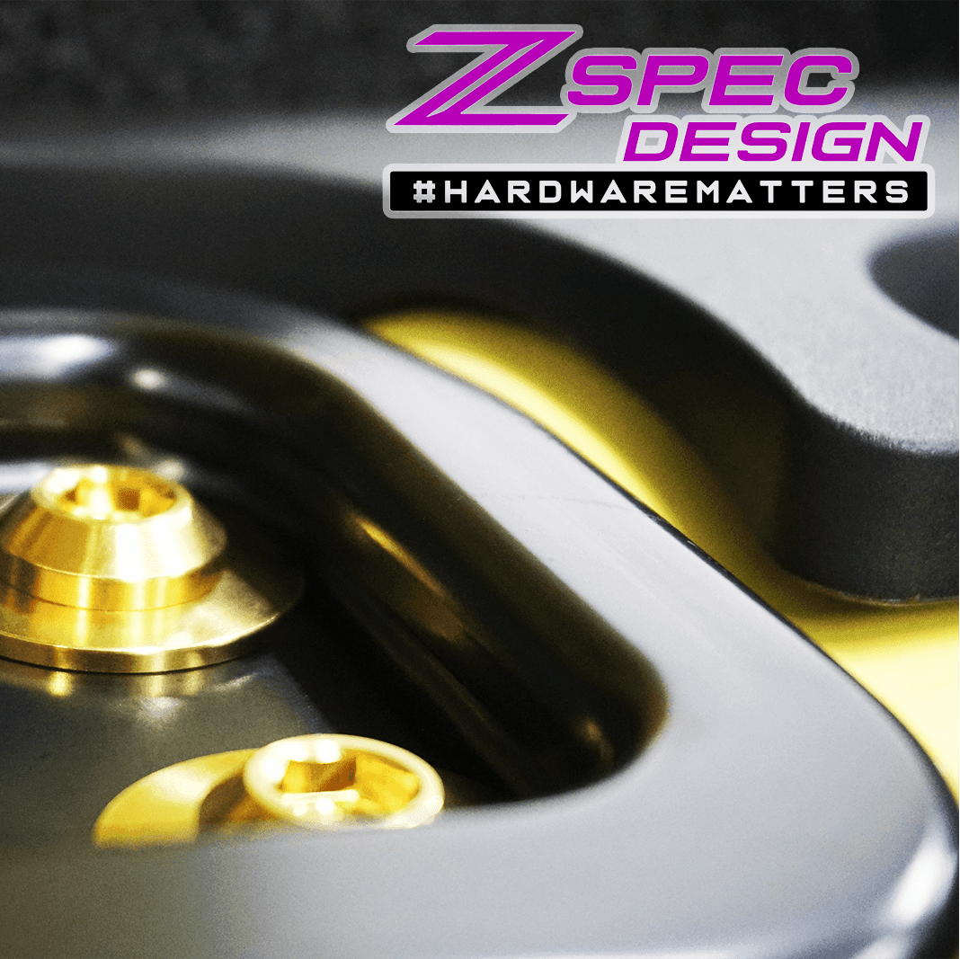 ZSPEC Strut Tower Brace/Bar Fastener Kit for '23+ Nissan Z RZ34, Titanium - Howling Moto