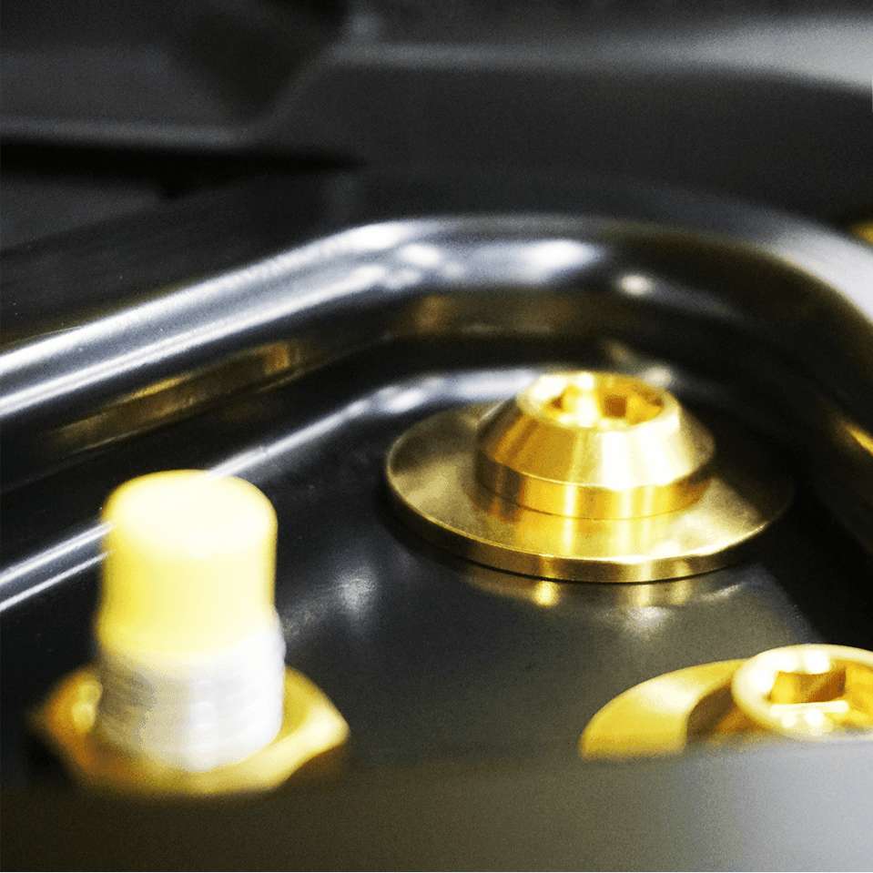 ZSPEC Stage-1 Dress Up Bolts® Hardware Kit for Nissan Z RZ34, Titanium & Billet - Howling Moto