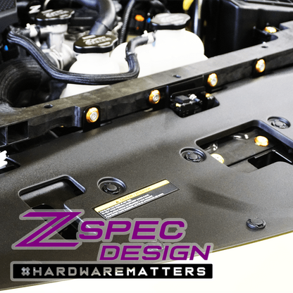 ZSPEC Stage-1 Dress Up Bolts® Hardware Kit for Nissan Z RZ34, Stainless & Billet - Howling Moto