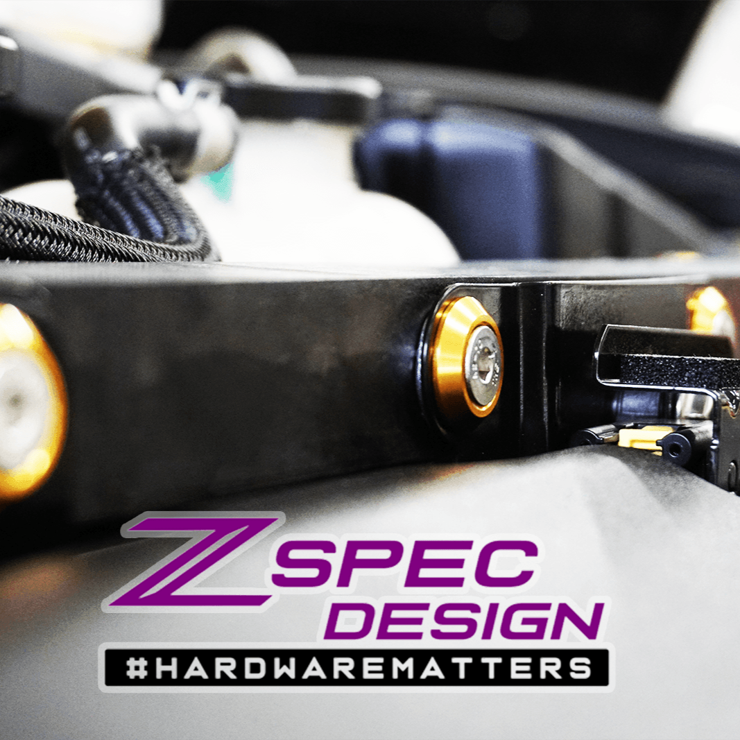 ZSPEC Stage-1 Dress Up Bolts® Hardware Kit for Nissan Z RZ34, Stainless & Billet - Howling Moto
