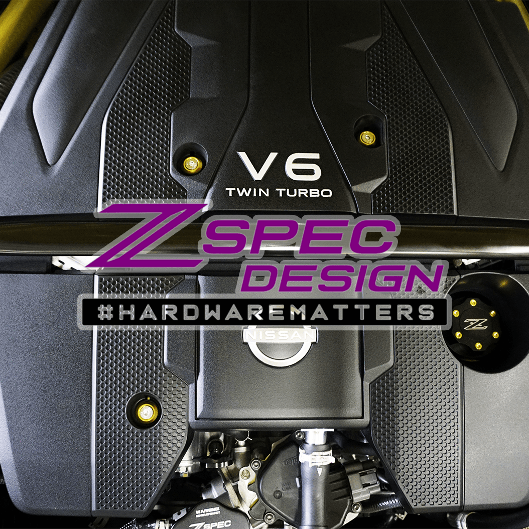 ZSPEC Stage-1 Dress Up Bolts® Hardware Kit for Nissan Z RZ34, Stainless & Billet - Howling Moto
