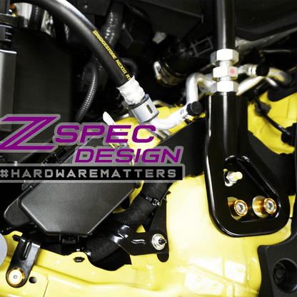 ZSPEC Stage-1 Dress Up Bolts® Hardware Kit for Nissan Z RZ34, Stainless & Billet - Howling Moto