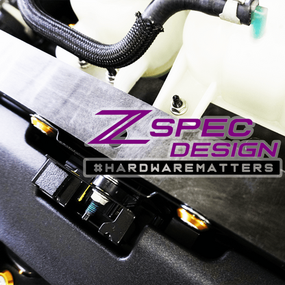 ZSPEC Stage-1 Dress Up Bolts® Hardware Kit for Nissan Z RZ34, Stainless & Billet - Howling Moto