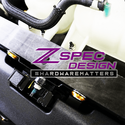 ZSPEC Stage-2 Dress Up Bolts® Hardware Kit for Nissan Z RZ34, Stainless & Billet - Howling Moto