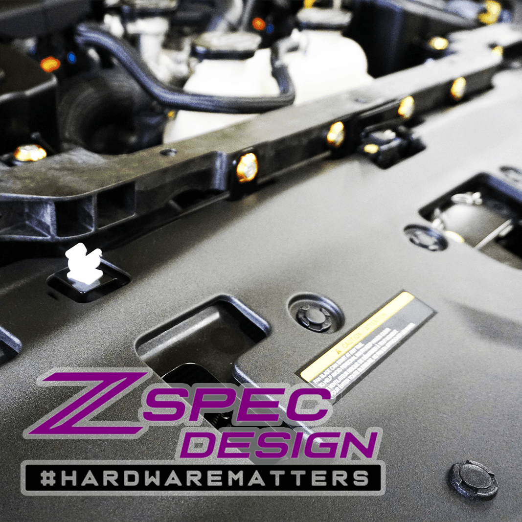 ZSPEC Stage-1 Dress Up Bolts® Hardware Kit for Nissan Z RZ34, Stainless & Billet - Howling Moto